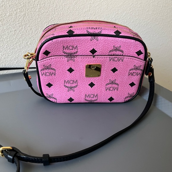 MCM Bags Pink Mcm Crossbody Poshmark